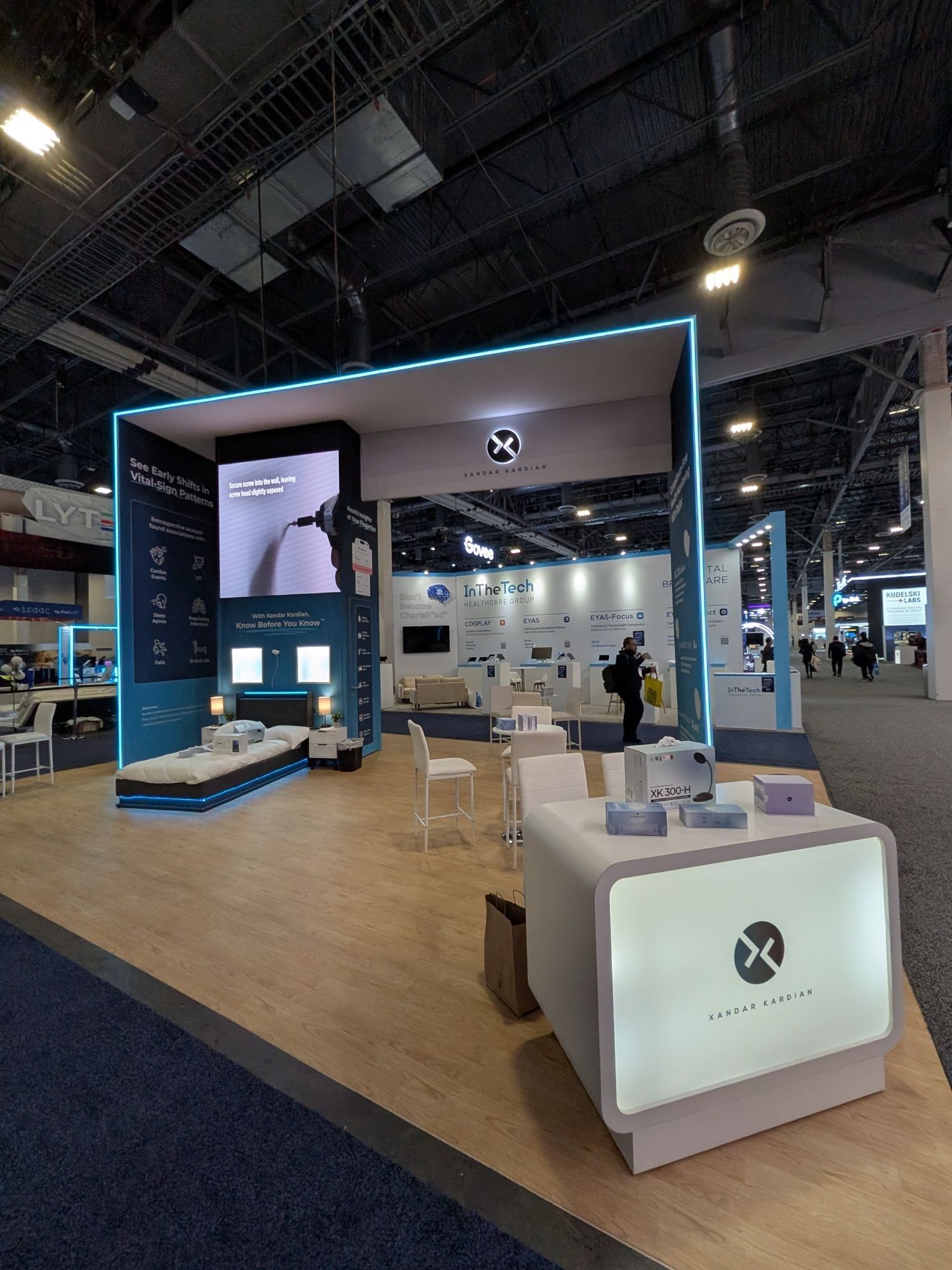 The Xandar Kardian stand at CES 2026