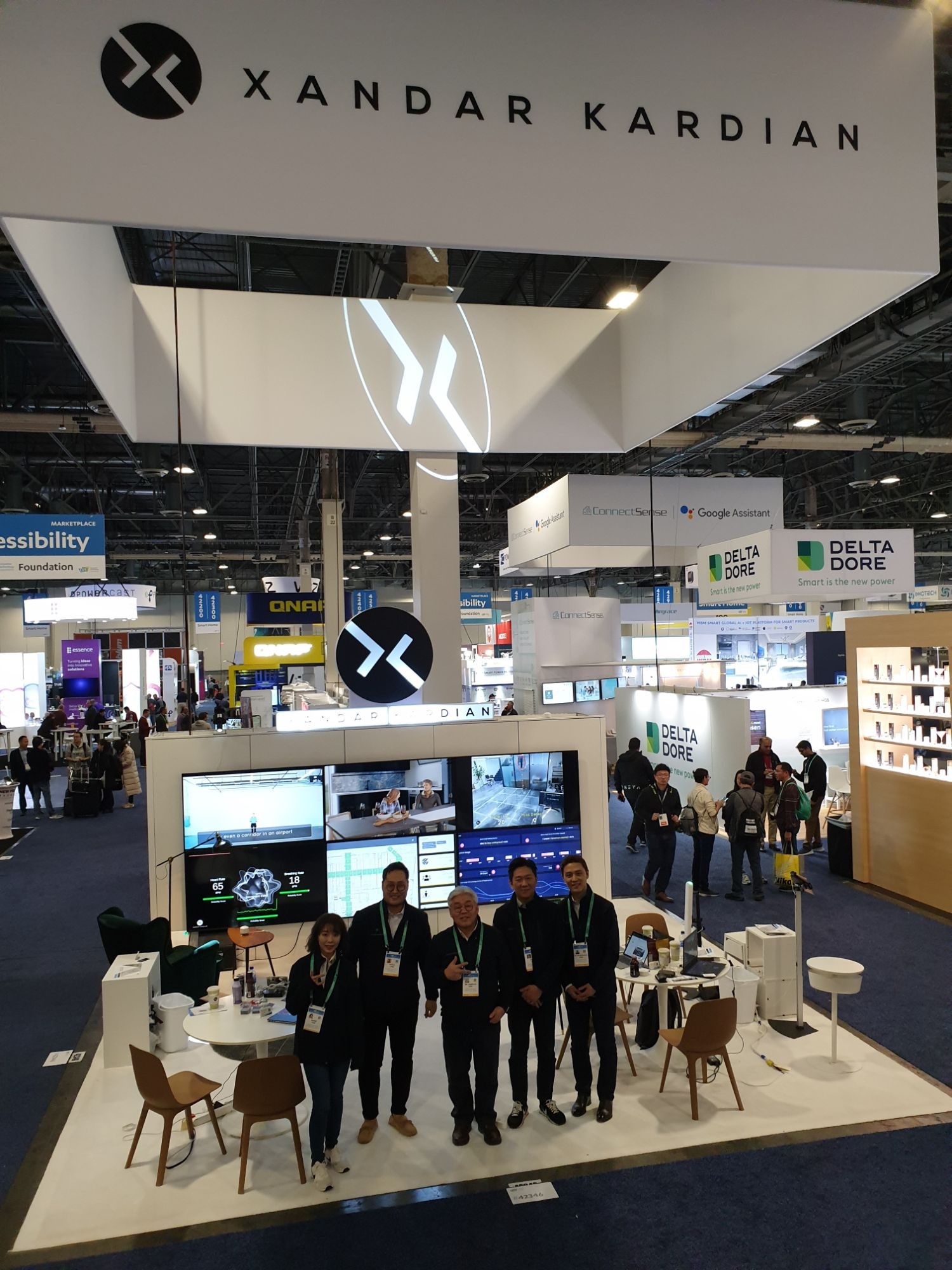 The Xandar Kardian team at CES