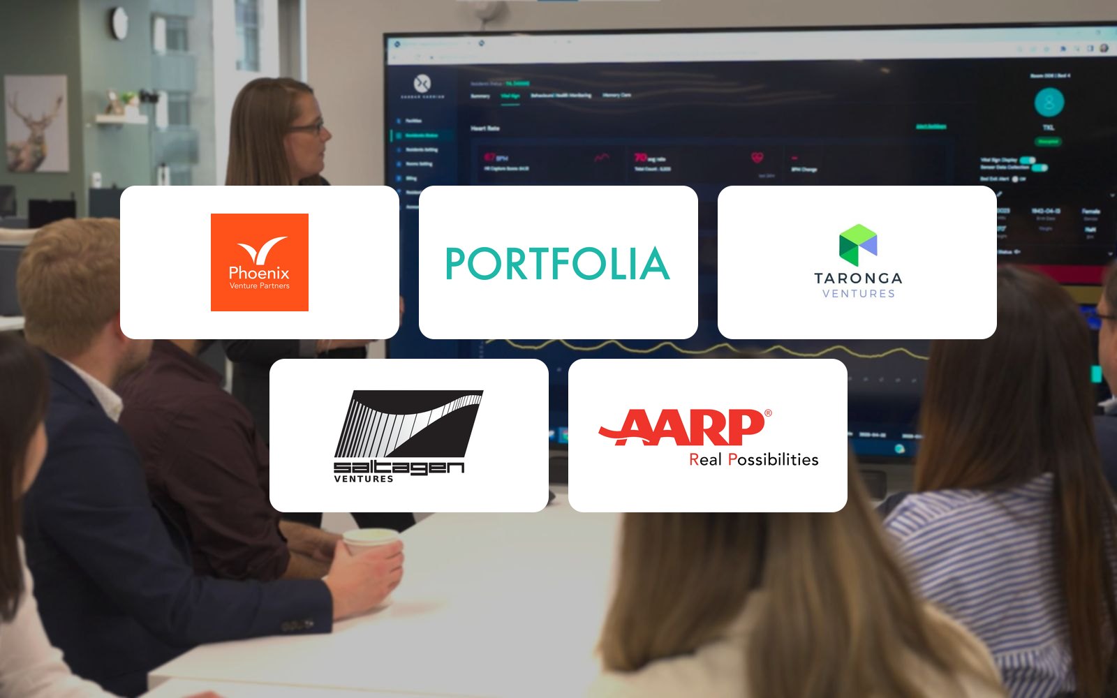 Xandar Kardian investors: Phoenix Venture Partners, Portfolia, Taronga Ventures, Saltagen Ventures, and the AgeTech Collaborative from AARP