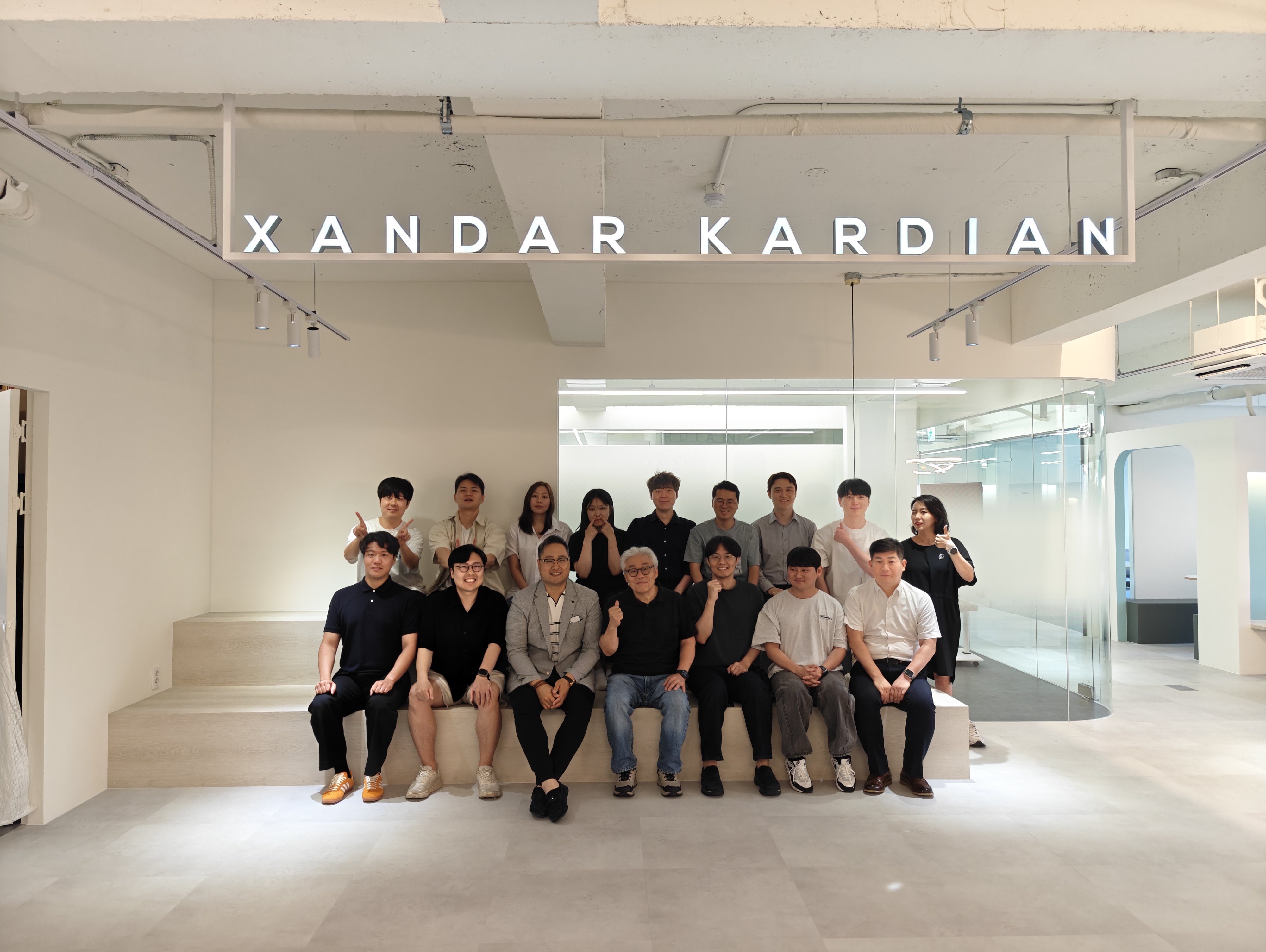 The team in Seoul