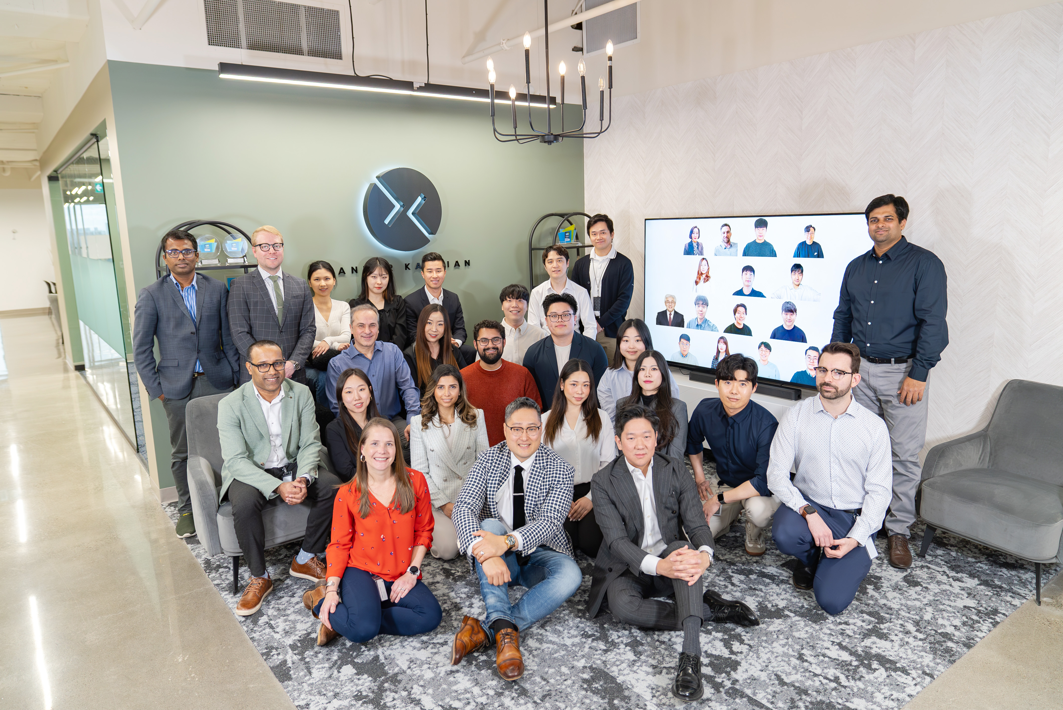 The team in Toronto